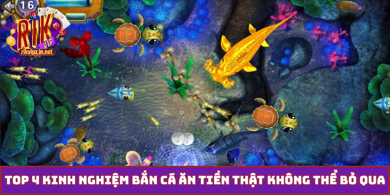 Top 4 kinh nghiệm bắn cá ăn tiền thật không thể bỏ qua